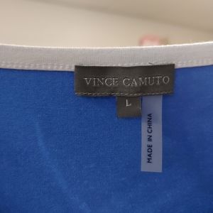 Beautiful Blue blouse with white accents